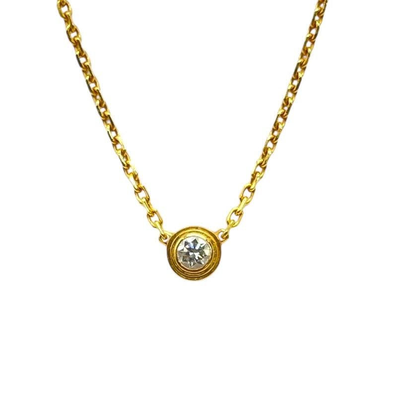 Cartier Amour XS Necklace in 750YG Gold with Diamonds