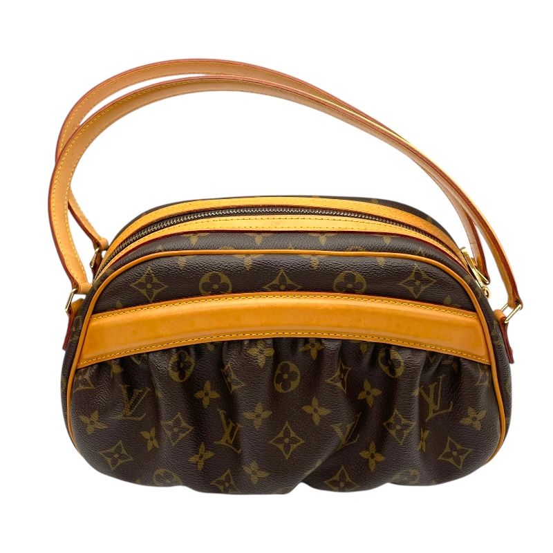 Louis Vuitton Clara M40057 Monogram Canvas Handbag - Brown