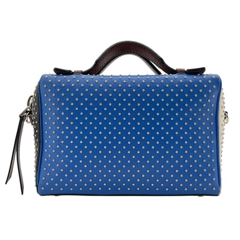 TOD’S GONCINI Multicolor Leather Shoulder Bag with Studs