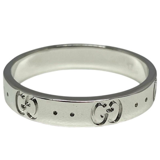 GUCCI Icon Ring in 750WG - A Timeless Masterpiece