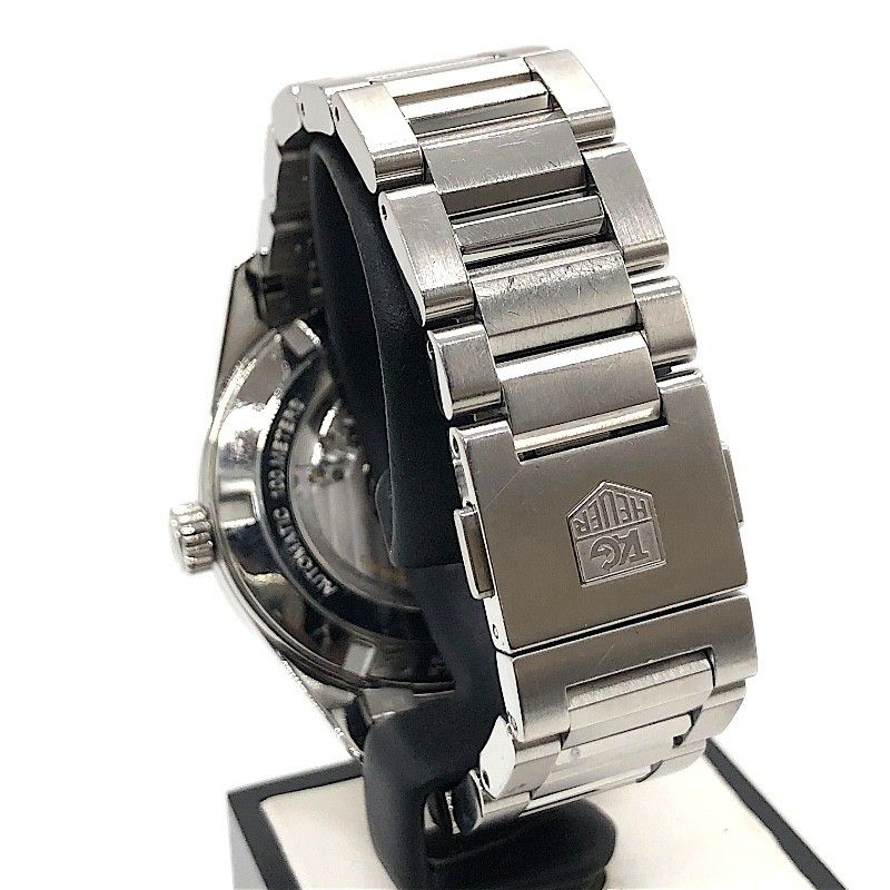 TAG Heuer Carrera Grand Date GMT WAR5010.BA0723 - Black & Silver Luxury Watch