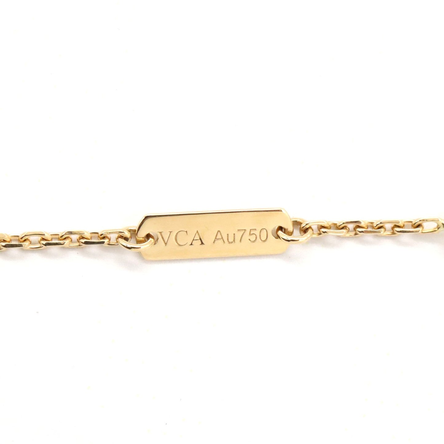 Van Cleef & Arpels Vintage Alhambra Necklace in K18 Yellow Gold