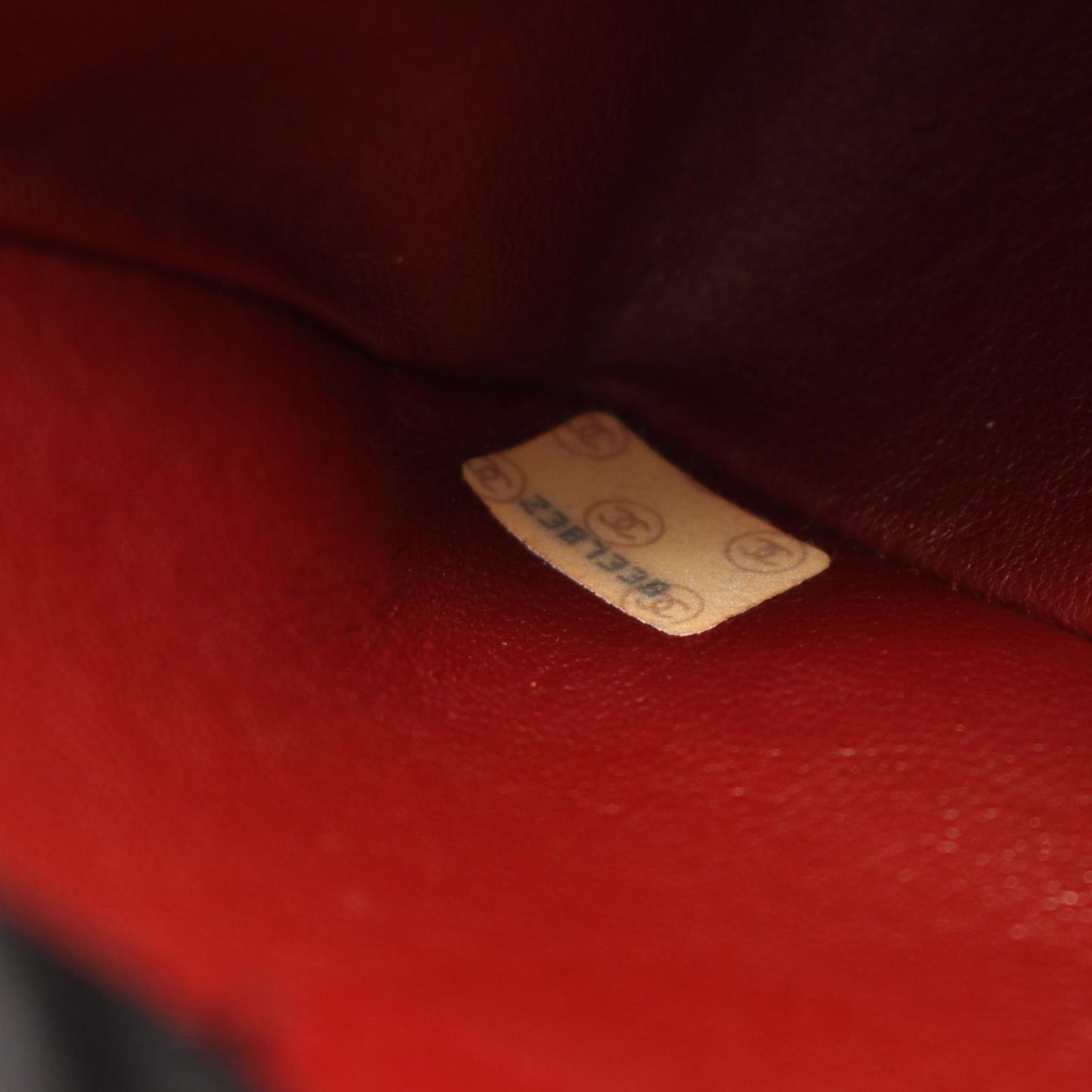 CHANEL Matelassé Diana Flap Shoulder Bag in Black Lambskin