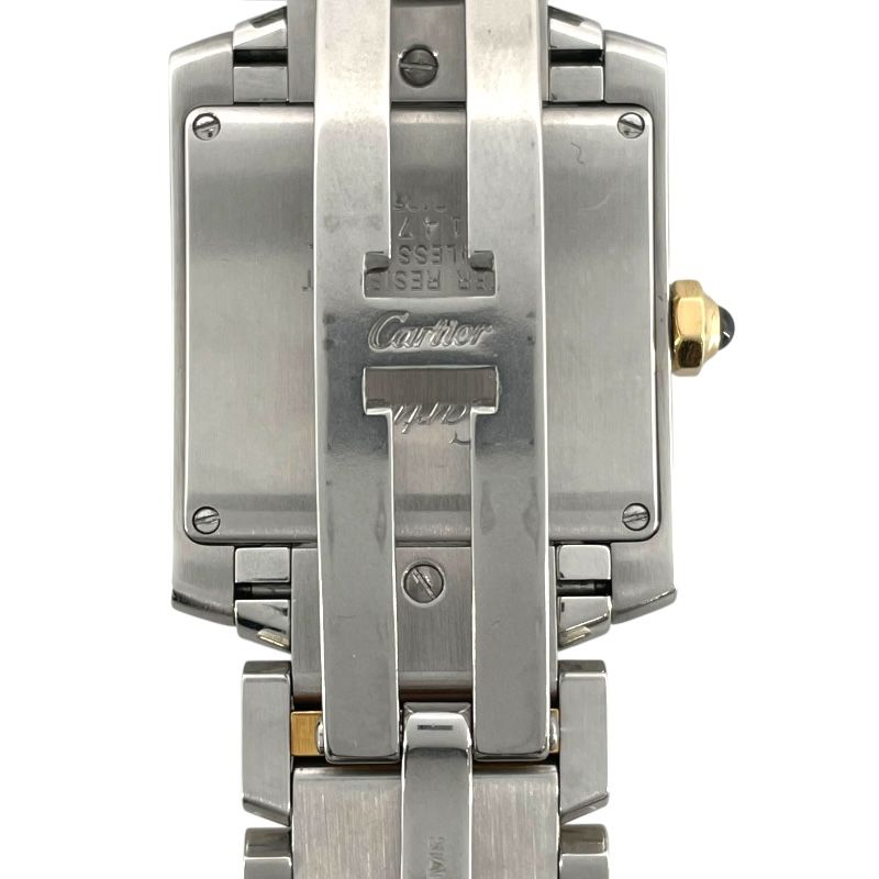 Cartier Tank Française MM W51012Q4 - Exquisite White Gold & Steel Watch