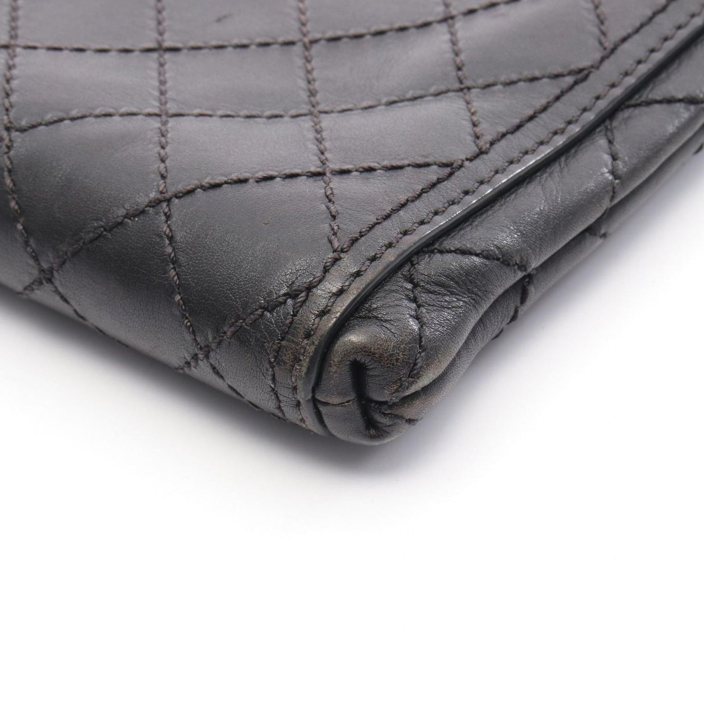 CHANEL Wild Stitch Black Leather Shoulder Bag - Timeless Elegance