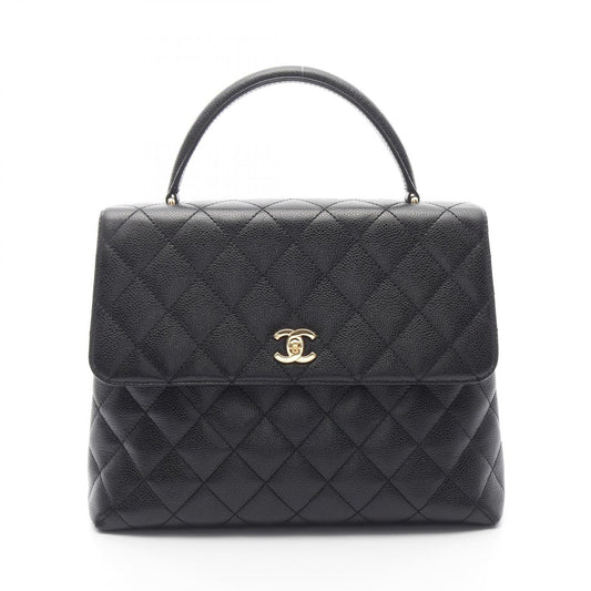 CHANEL Classic Matelassé Handbag in Black Calfskin - Timeless Elegance