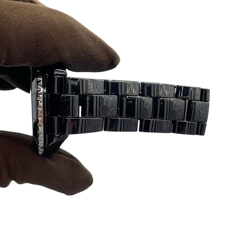 CHANEL J12 38MM H5697 Black Ceramic Automatic Men's Watch