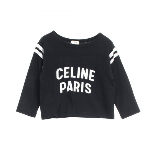 CELINE Black & White Cotton T-Shirt - Timeless Elegance