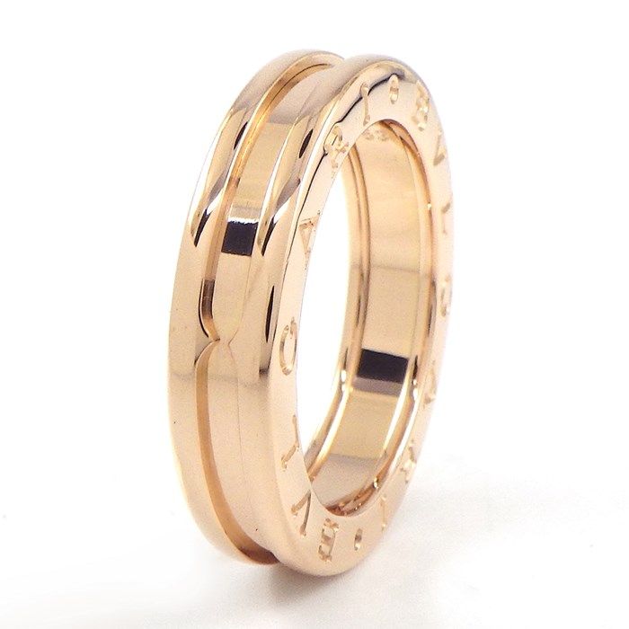 BVLGARI B.zero1 Ring in K18 Pink Gold - Exquisite Craftsmanship