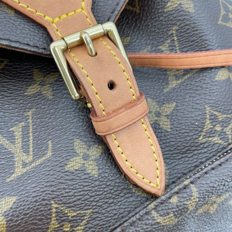 Louis Vuitton Monogram Montsouris MM Backpack - Brown Canvas