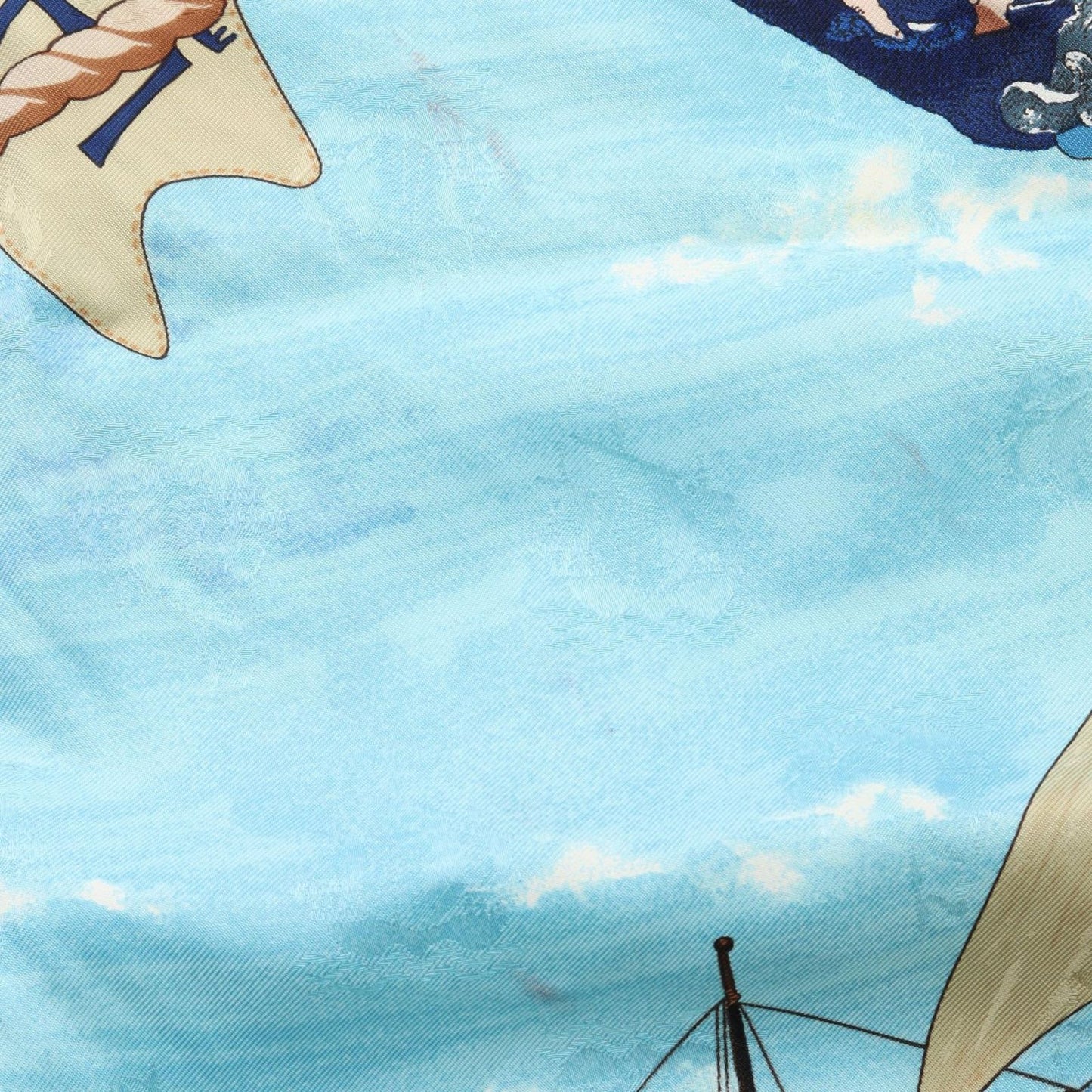 HERMES Silk Scarf - Christophe Colomb Decouvre 1 Amerique 1492