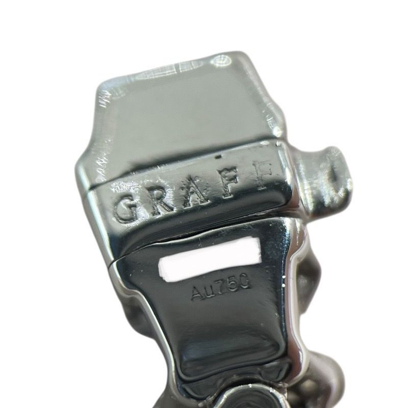 GRAFF Duet Triple Row Bracelet in 750WG with Diamonds