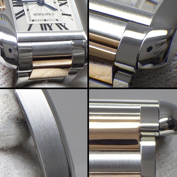 Cartier Tank Anglaise SM W5310019 - Exquisite Silver Dial Timepiece