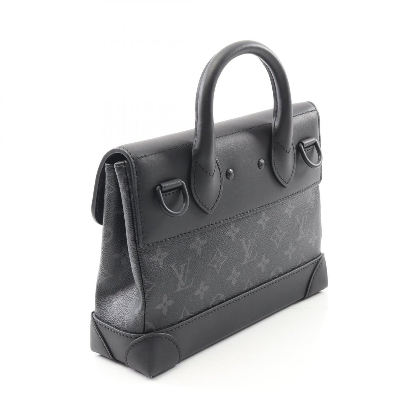 Louis Vuitton Steamer PM Monogram Eclipse Handbag - Timeless Elegance