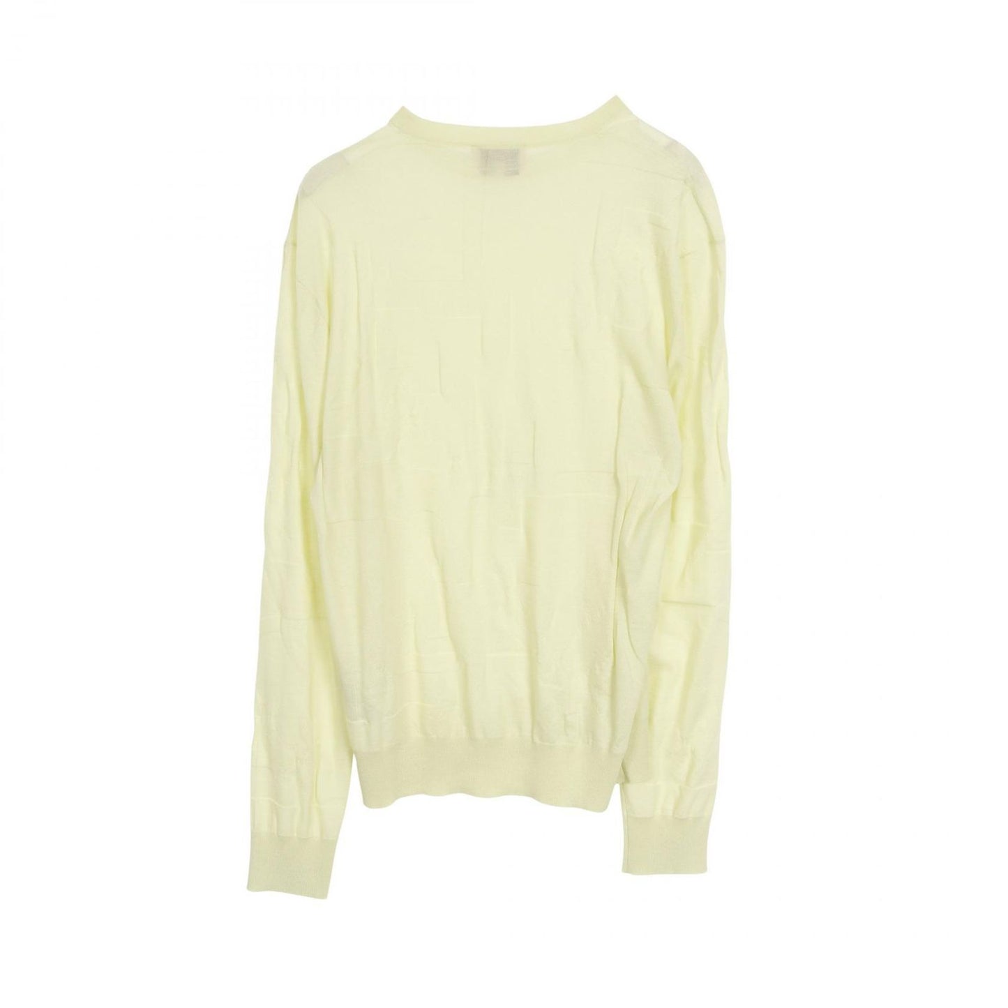 HERMES Wool Knit Sweater - Exquisite Green Knitwear for Men