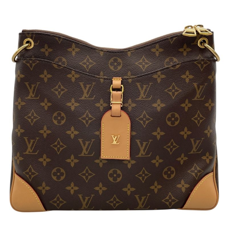 Louis Vuitton Odeon NM PM Monogram Canvas Shoulder Bag - Brown