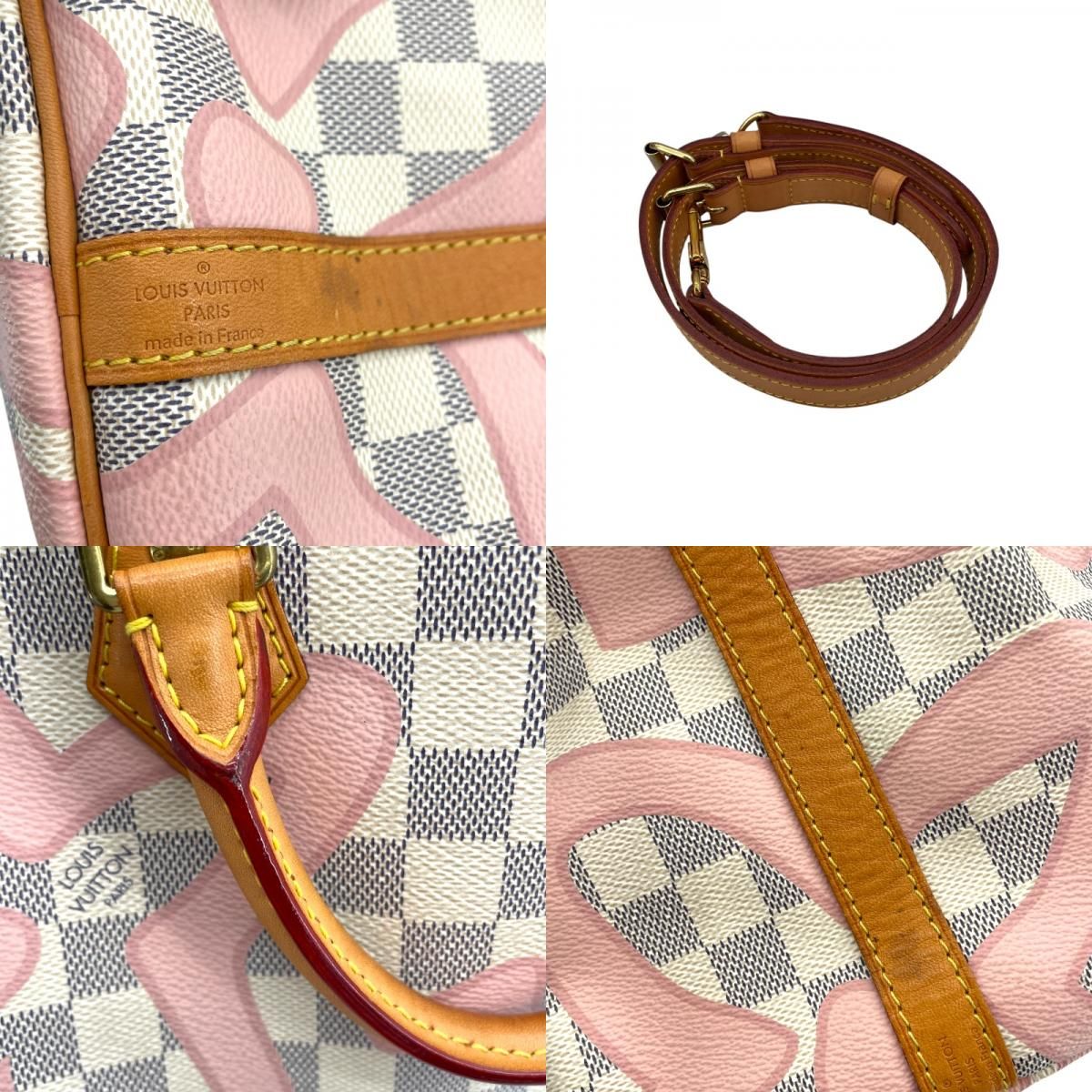 Louis Vuitton Speedy Bandoulière 30 Tahiti Collection - Beige Damier Azur