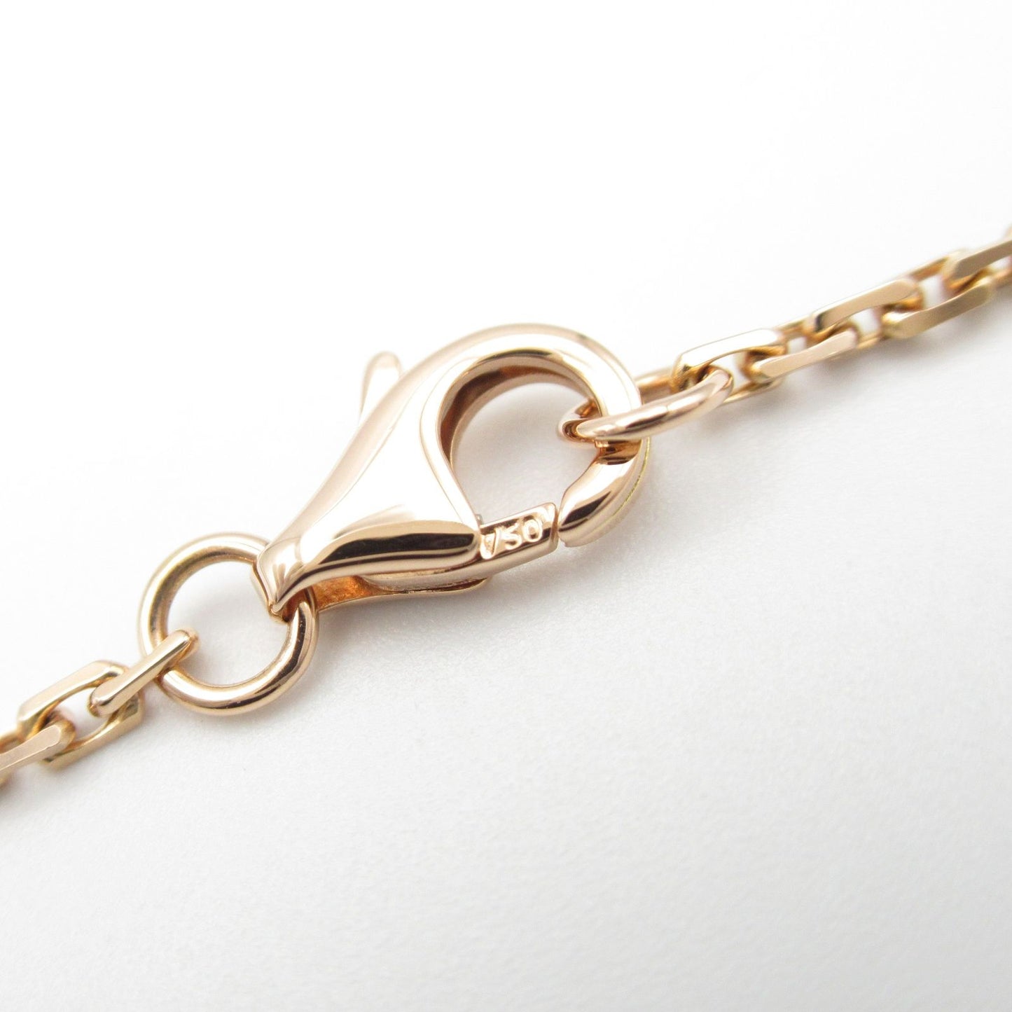 Cartier Baby Love Necklace with Pave Diamonds in 18K Pink Gold