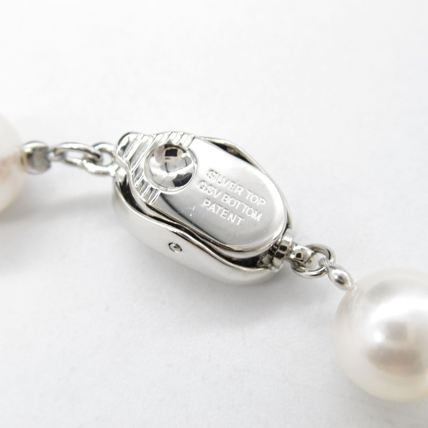 Elegant Pearl Necklace in Silver 925 - Timeless Luxury