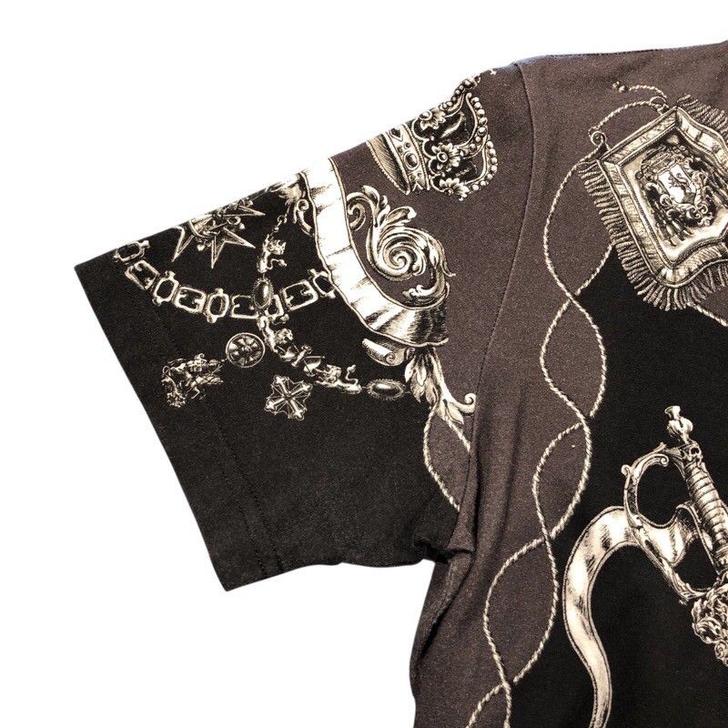 Dolce & Gabbana Cotton Graphic Print T-Shirt - Size 48