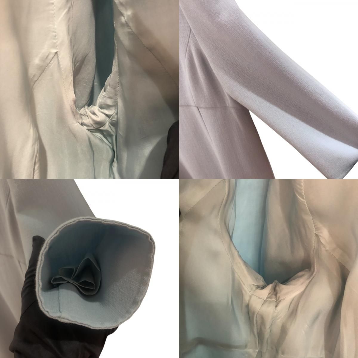 FOXEY Charlotte Blue Wool Dress - Timeless Elegance