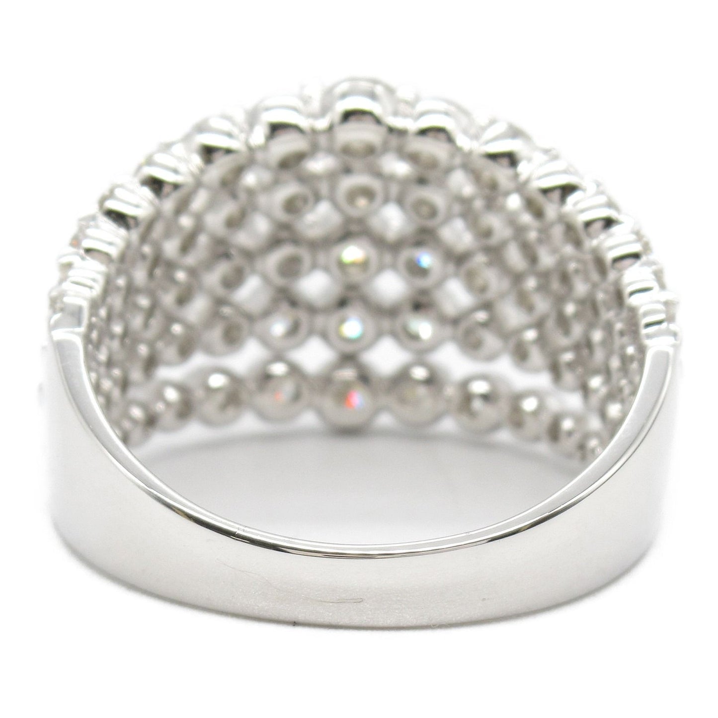 Exquisite Diamond Ring in K18 White Gold - 2.50ct Luxury