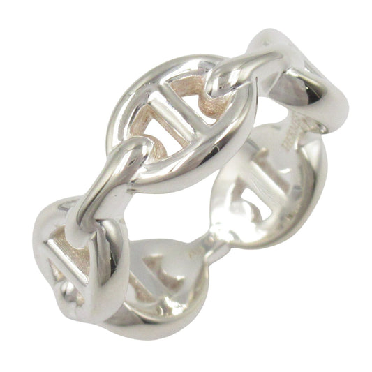HERMES Chaine d'Ancre Ring in Silver 925 - Timeless Elegance