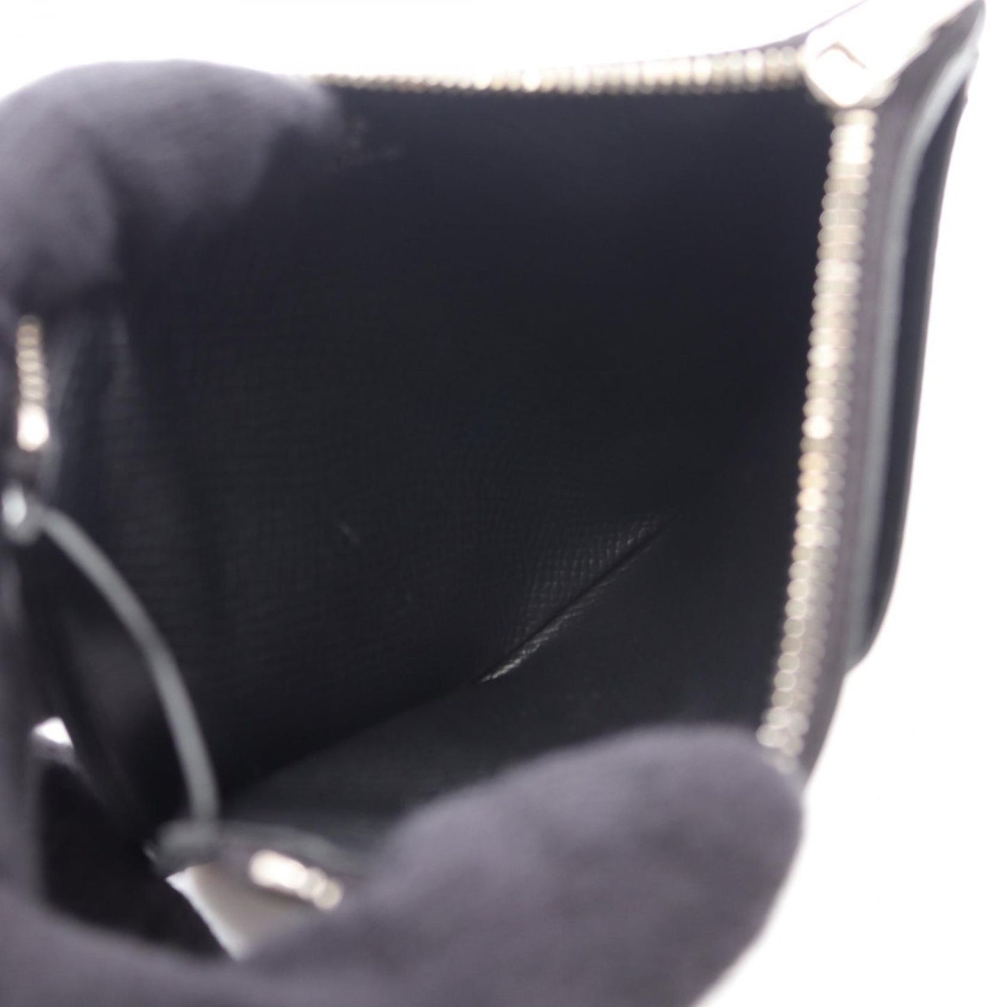 HERMES City Zip Coin Case in Black - Timeless Elegance