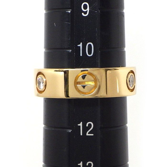 Cartier Love Ring with 0.22ct Diamonds in 18K Yellow Gold