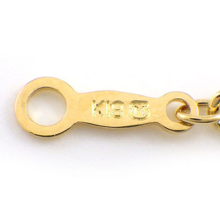 MIKIMOTO Sacred Heart Medal Necklace in K18 Yellow Gold