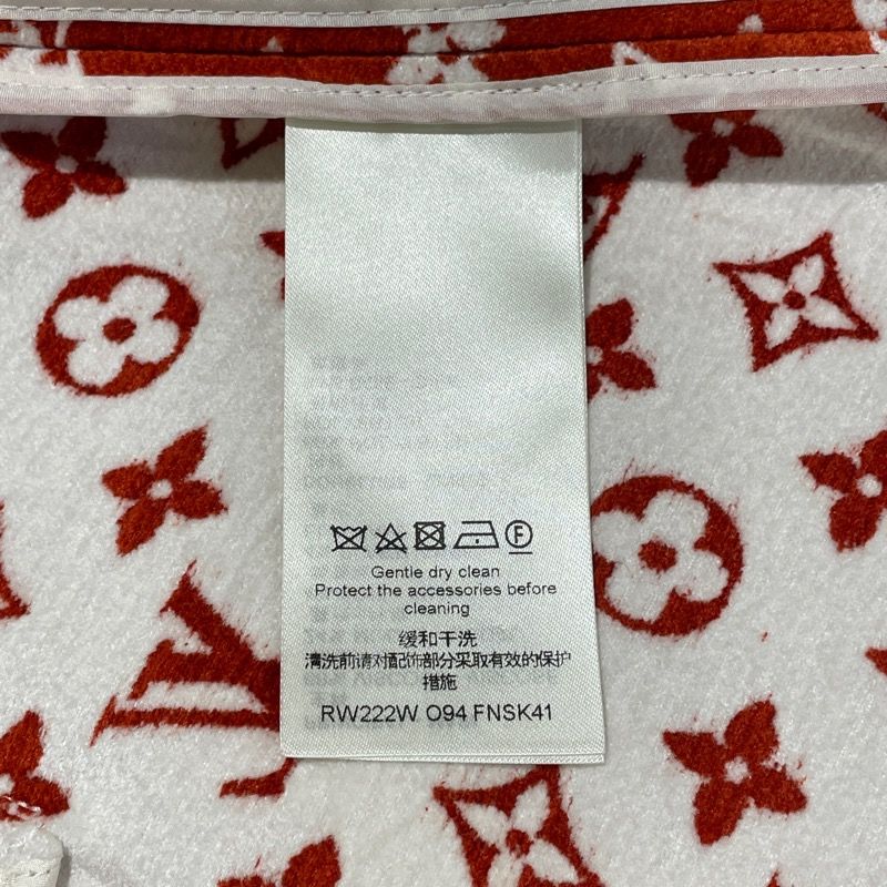 Louis Vuitton Monogram Red Skirt - Exquisite Craftsmanship