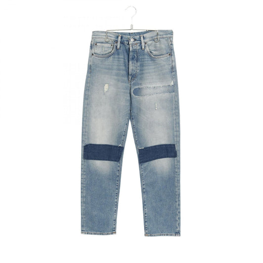 ACNE STUDIOS Blue Cotton Denim Pants - Timeless Elegance