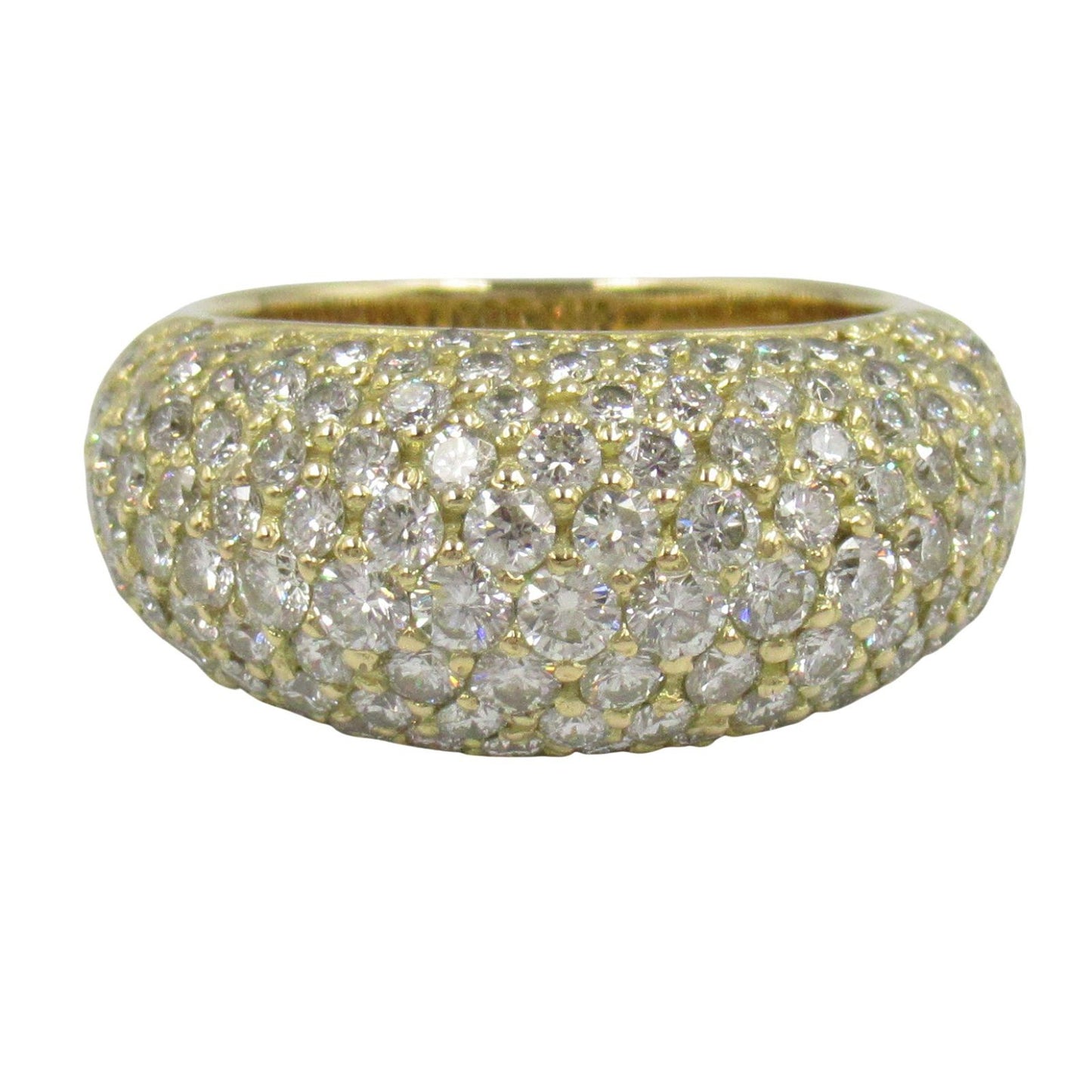 Exquisite K18 Yellow Gold Diamond Ring - 2.47ct Luxury Jewelry