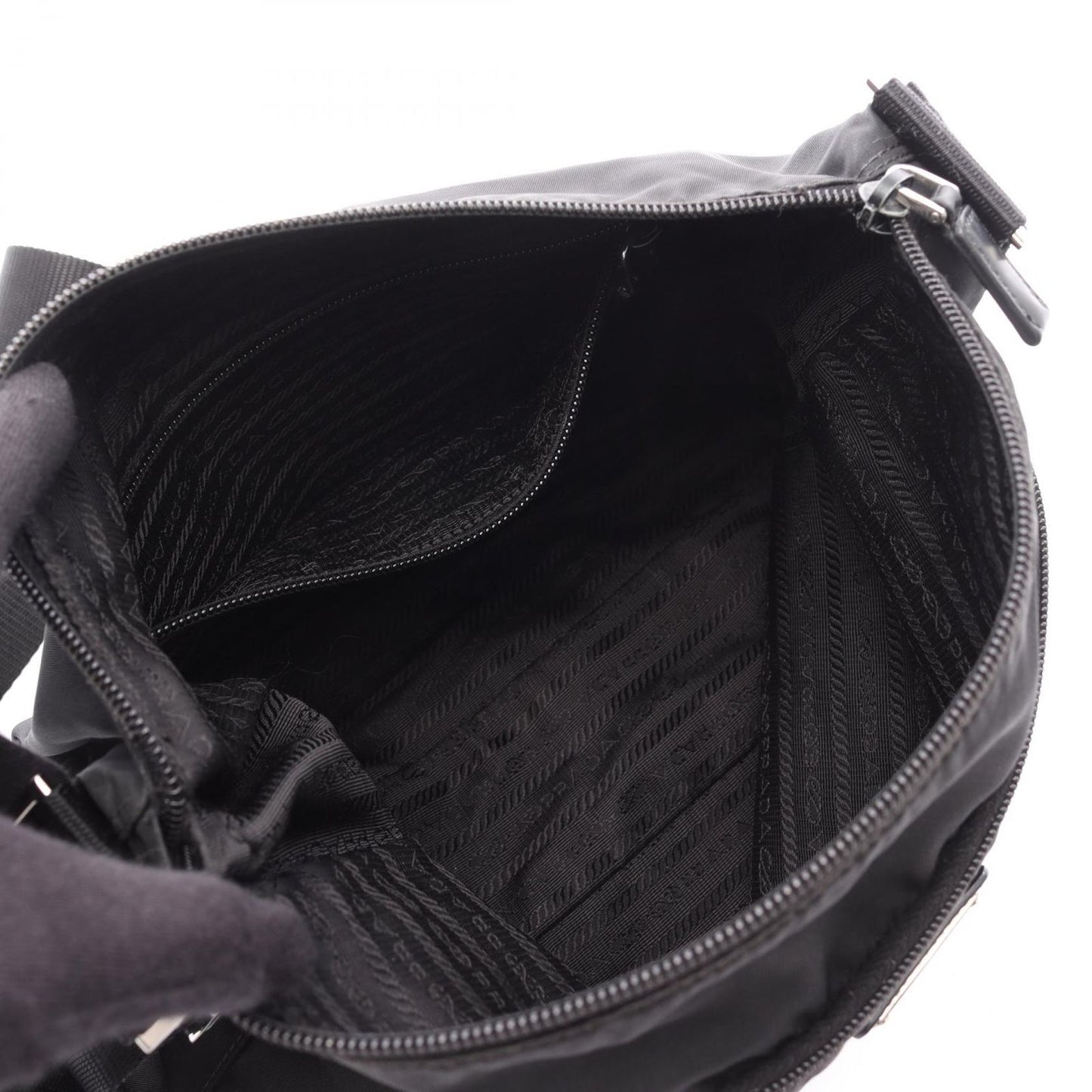 PRADA Re-Nylon Shoulder Bag in Black - Timeless Elegance