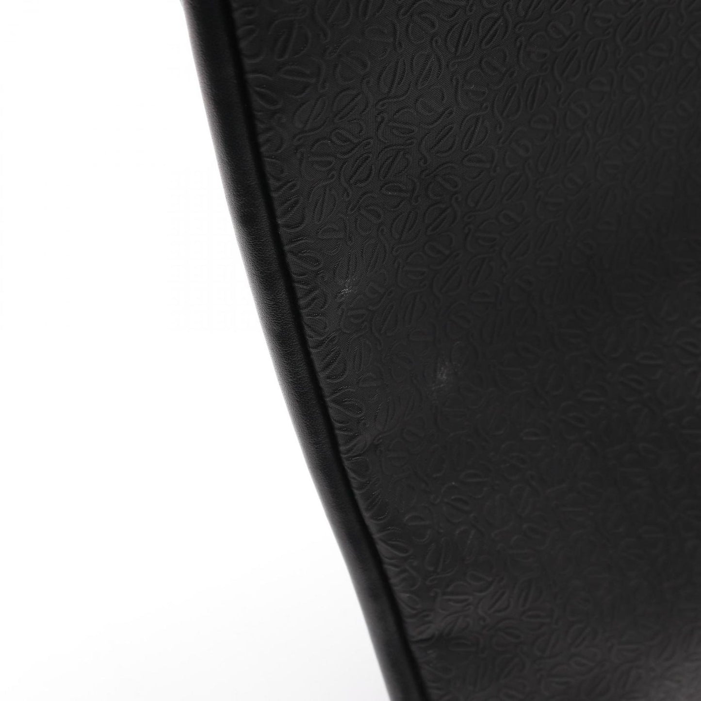 LOEWE Anagram Shoulder Bag in Black Leather - Timeless Elegance