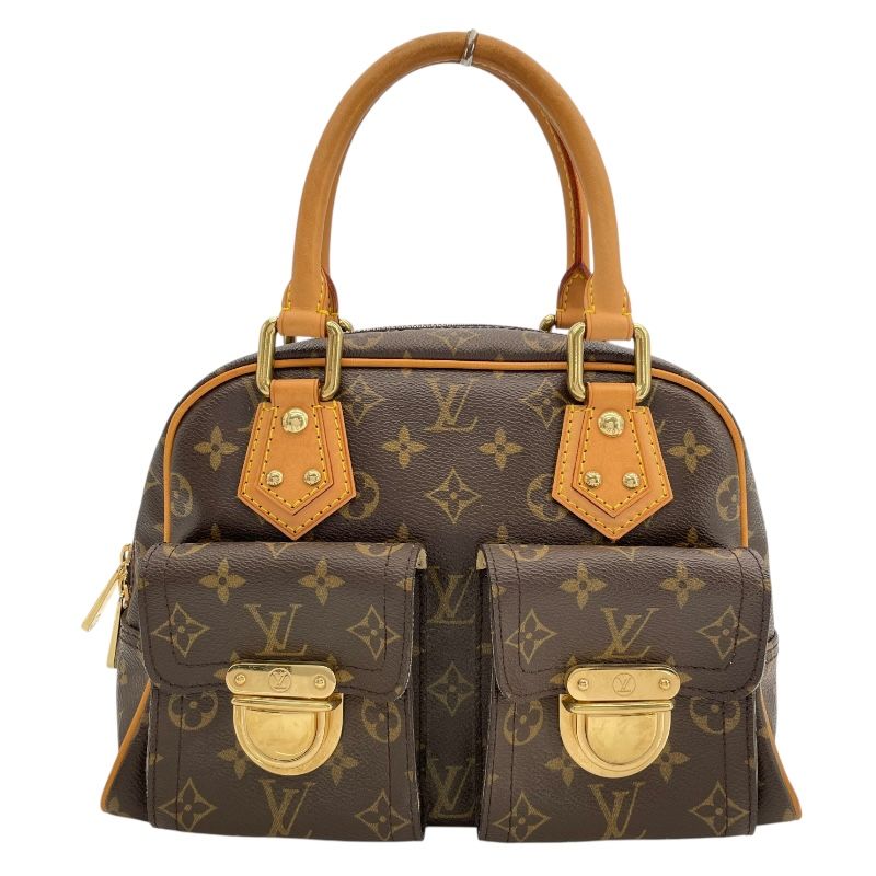 Louis Vuitton Manhattan PM Handbag - Iconic Monogram Canvas in Brown
