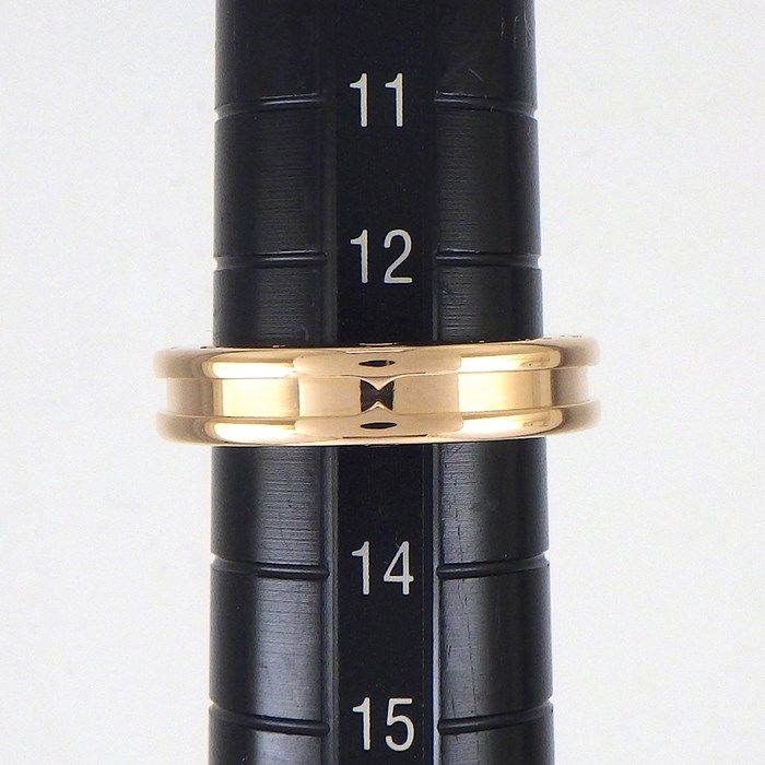 BVLGARI B.zero1 Ring in K18 Pink Gold - Exquisite Craftsmanship