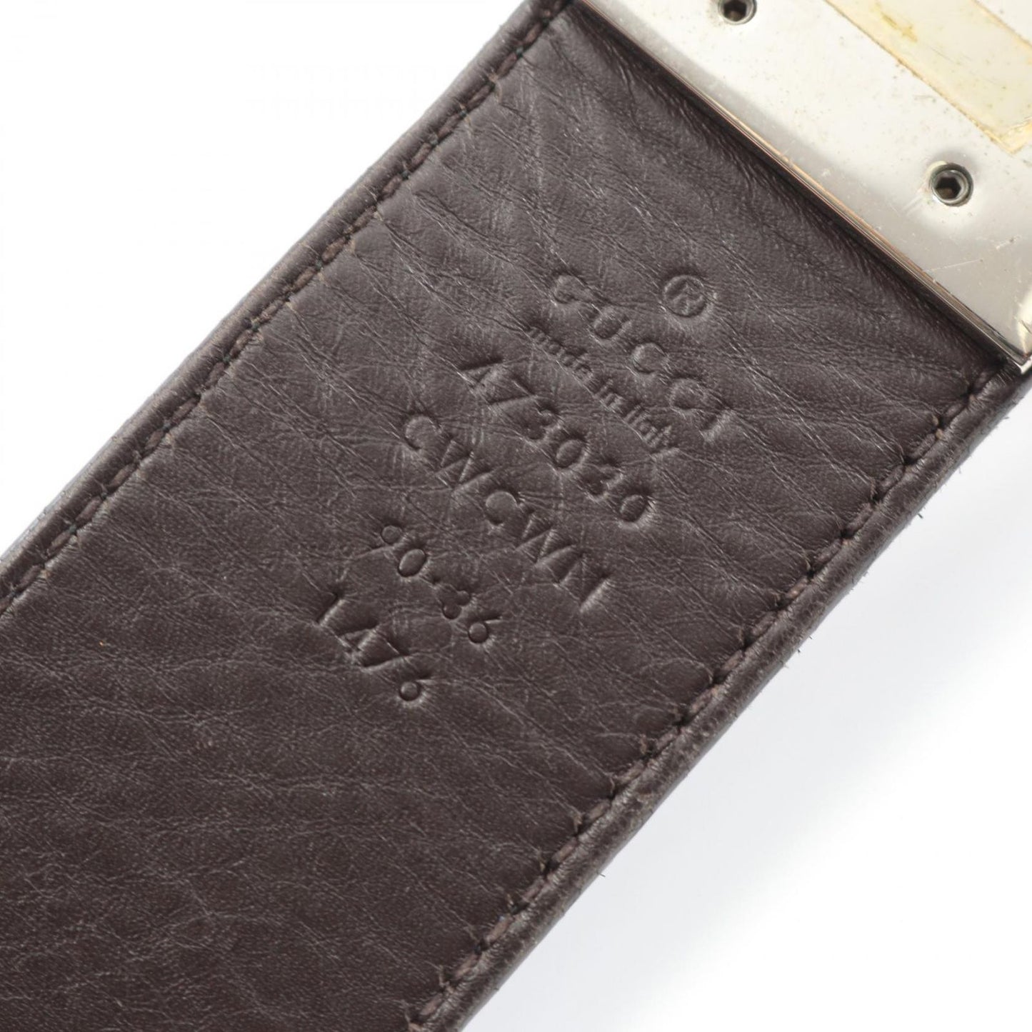 GUCCI Signature Interlocking G Leather Belt - Timeless Elegance