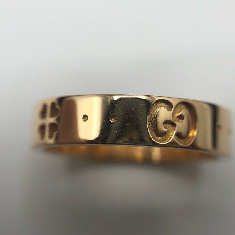 GUCCI Icon Ring in K18 Pink Gold - Unisex Luxury Jewelry