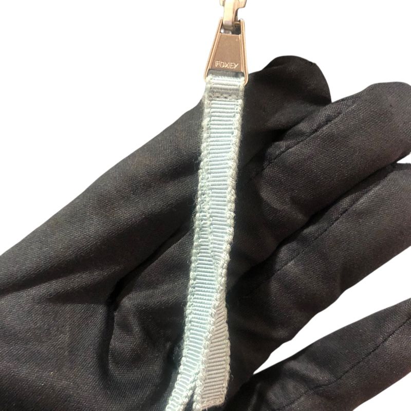 FOXEY Charlotte Blue Wool Dress - Timeless Elegance