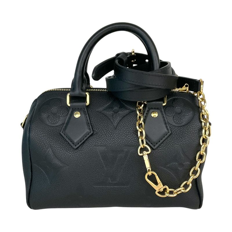 Louis Vuitton Speedy Bandoulière 20 Monogram Black Shoulder Bag