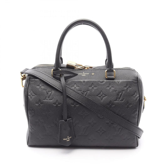 Louis Vuitton Speedy Bandoulière 25 NM Handbag in Noir Leather