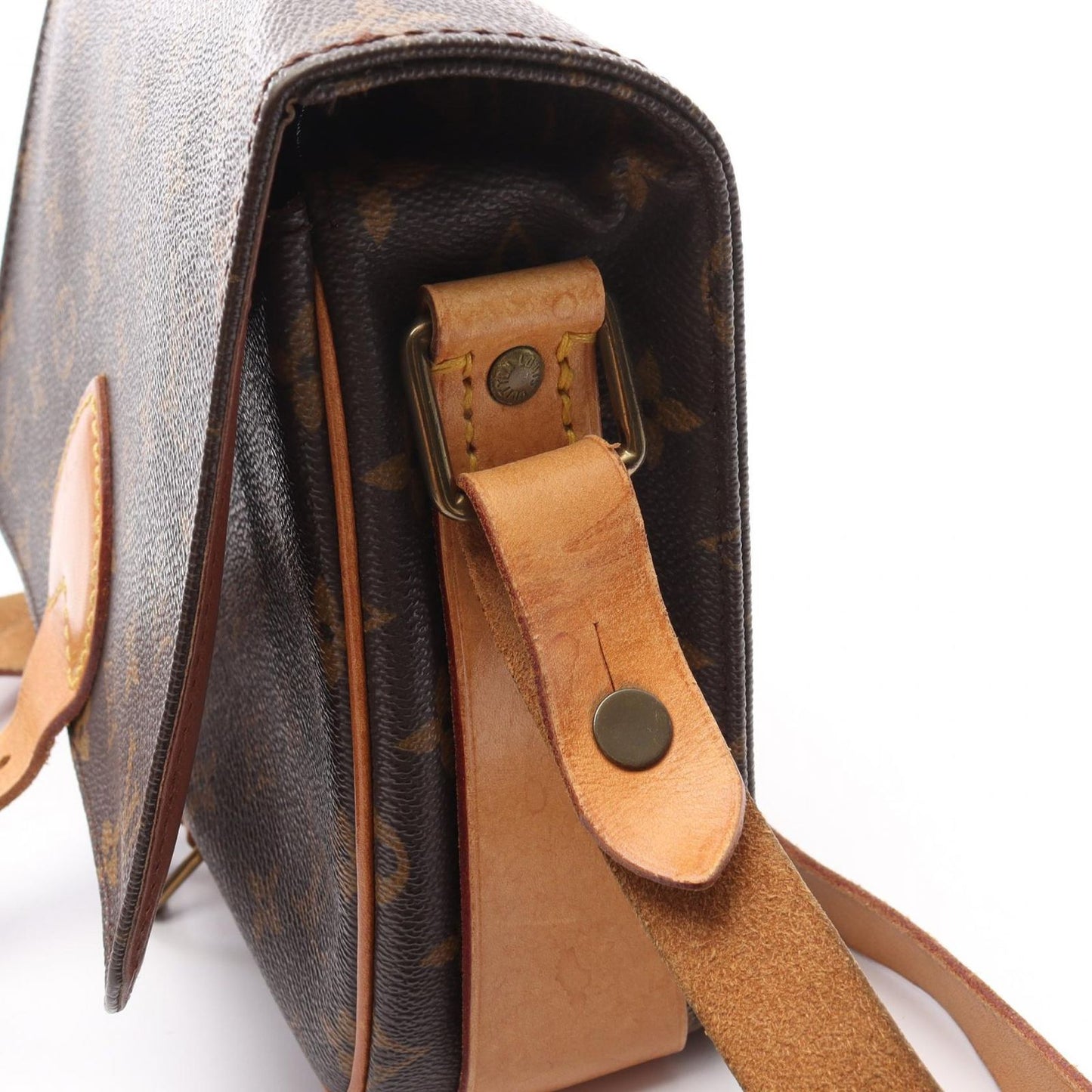 Louis Vuitton Monogram Canvas Cartouchière MM Shoulder Bag