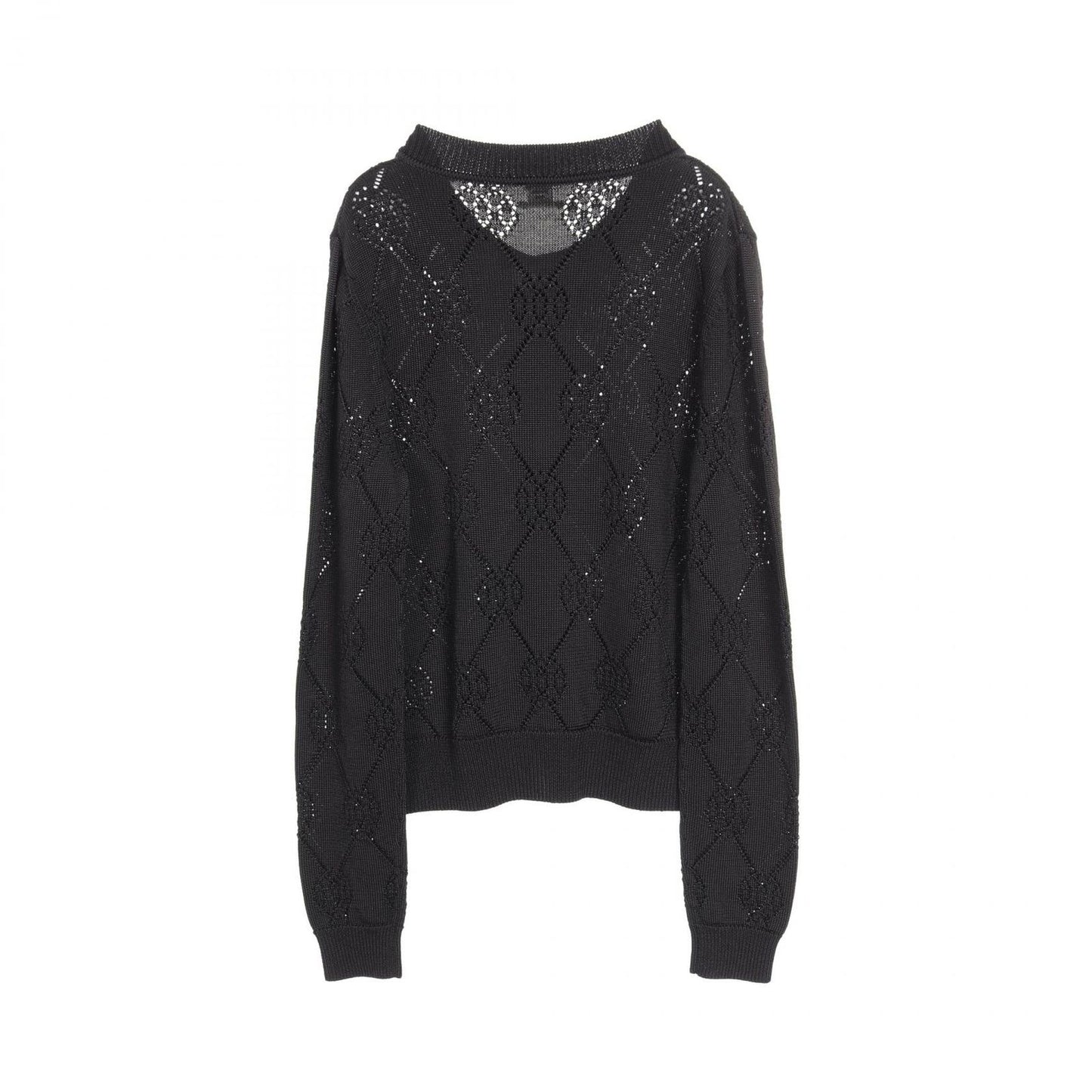 HERMES H-Lift Cardigan in Black Rayon - Timeless Elegance