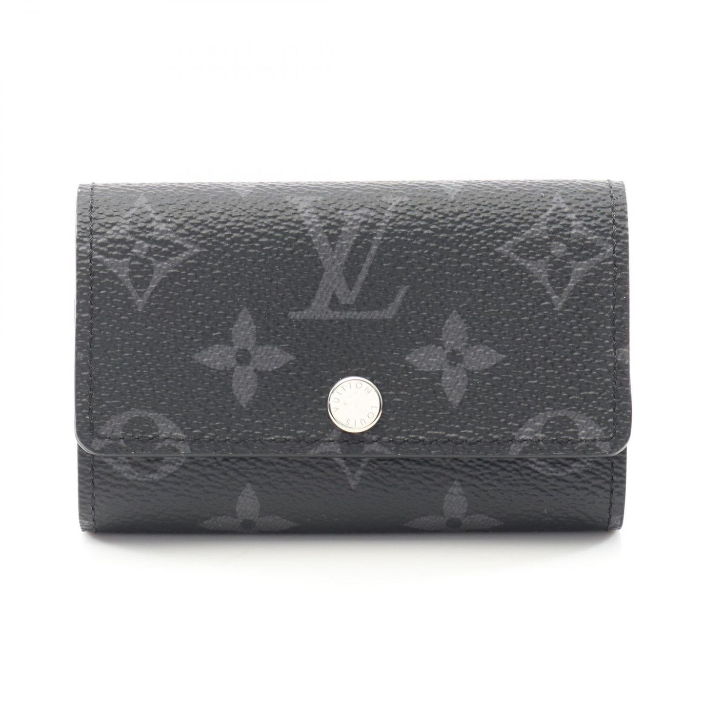 Louis Vuitton Monogram Eclipse Multi-Case 6 Key Holder - Black