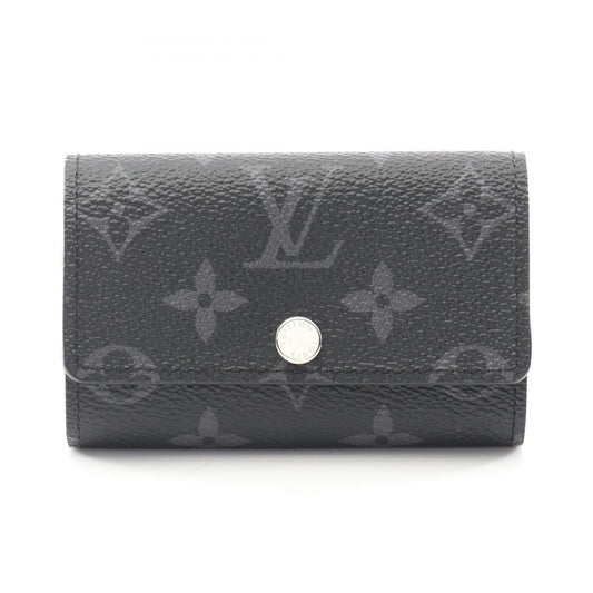 Louis Vuitton Monogram Eclipse Multi-Case 6 Key Holder - Black