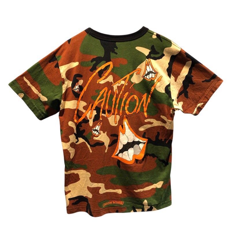 CHROME HEARTS xMatty Boy Camouflage Print T-Shirt - XL
