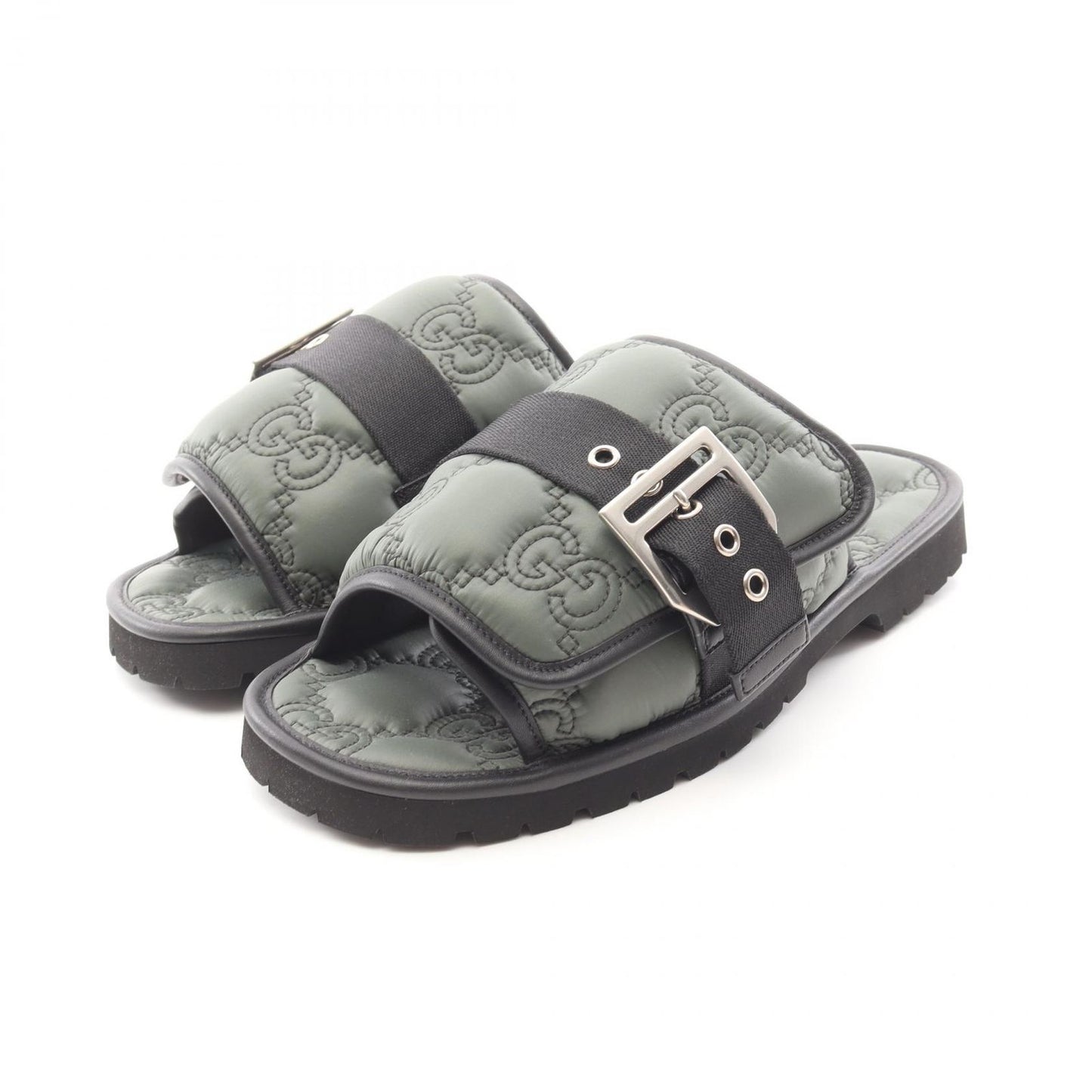 GUCCI GG Quilted Nylon Sandals - Unused Luxury Footwear