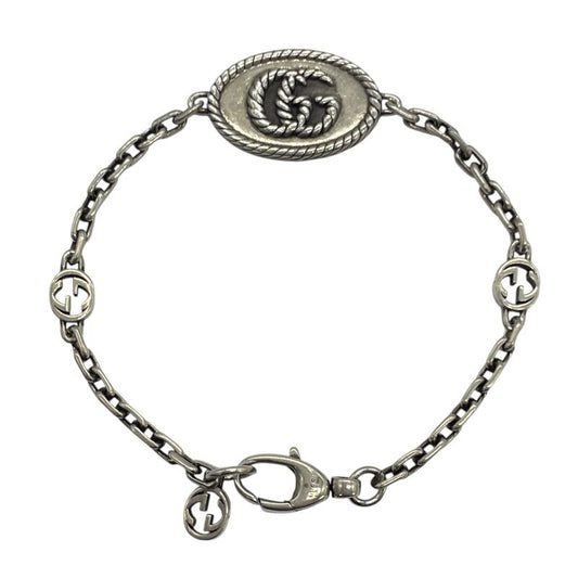 GUCCI GG Marmont Chain Bracelet in Silver - Timeless Elegance