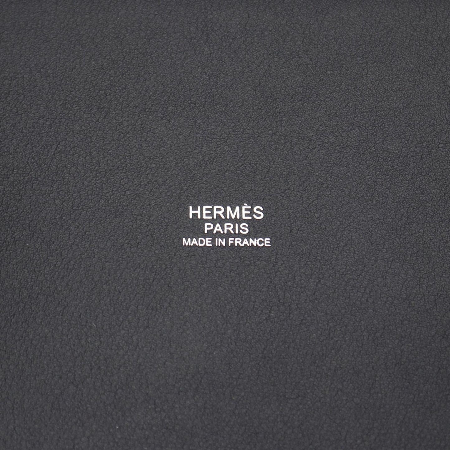 HERMES Picotin Lock PM Handbag in Navy Blue Goatskin - Unused